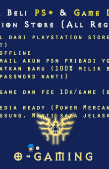 JASA BELI GAME PSN PS4