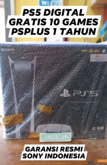 PS5 BARU DIGITAL VERSION GARANSI INDONESIA 